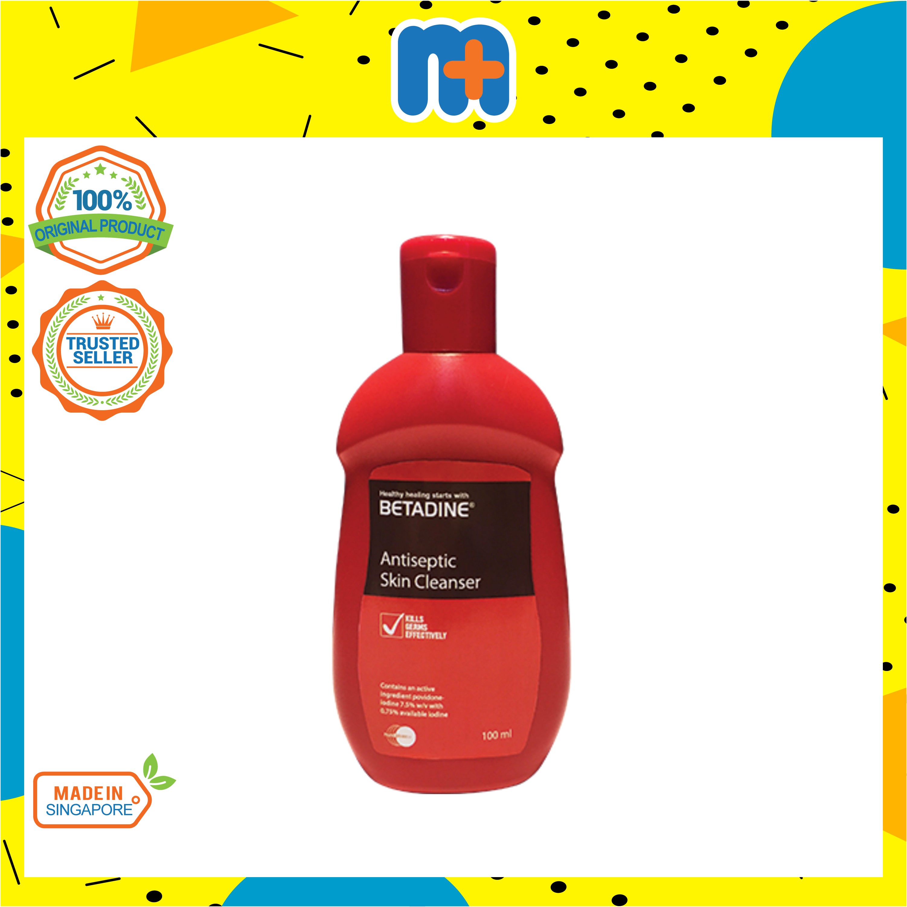 BETADINE Antiseptic Skin Cleanser 100ml